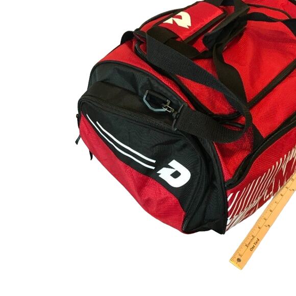 Demarini Red/Black Duffel Bag 36x18x10 - Picture 3 of 5